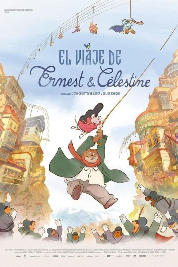 El viaje de Ernest y Celestine...
