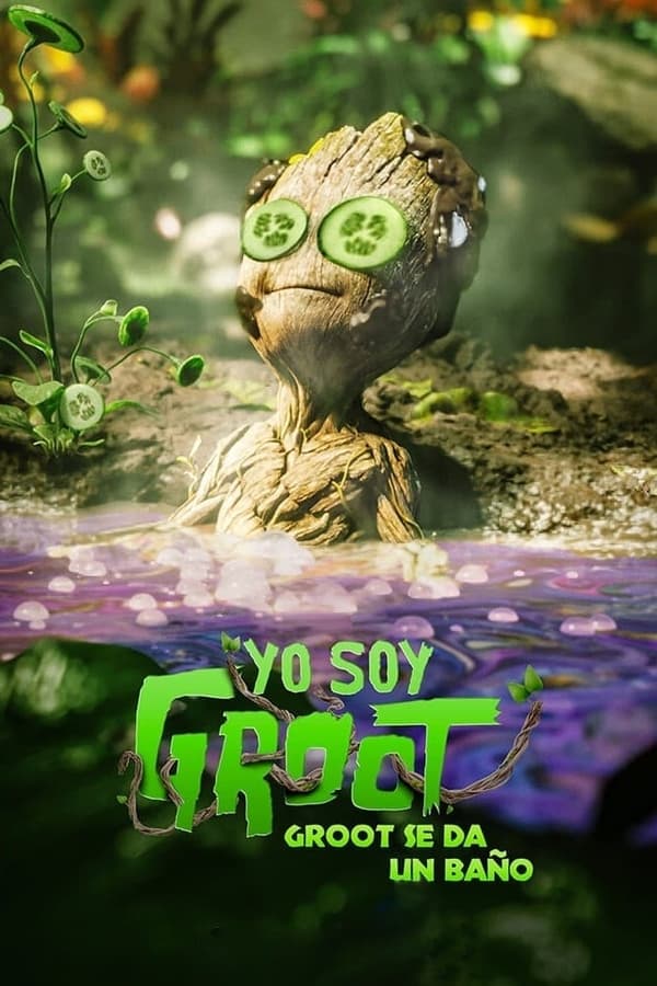 Groot se da un baño...