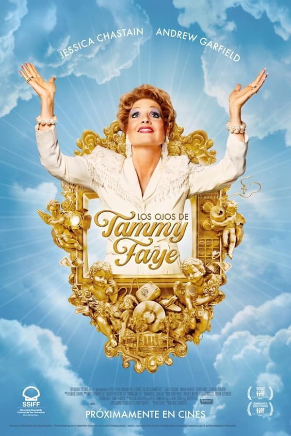 Los ojos de Tammy Faye...